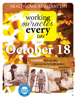 Image of Health Care Assistant Day poster