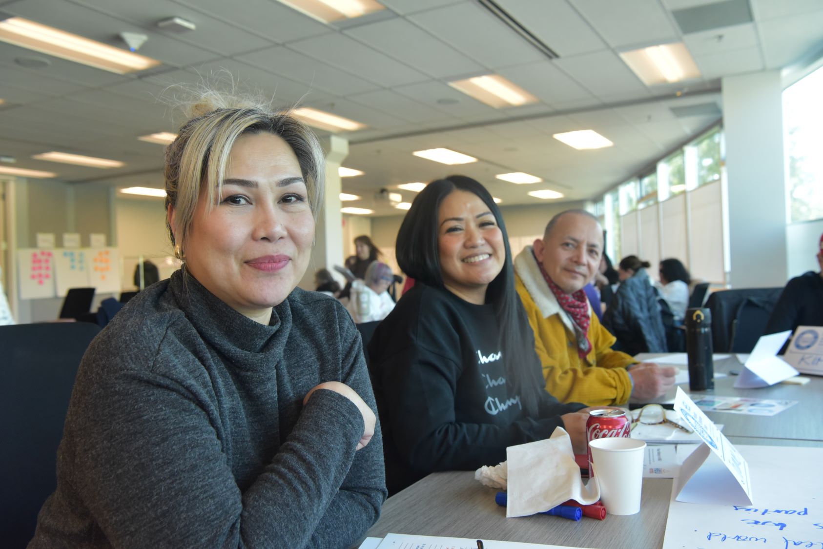 HEU members in a politics matter workshop