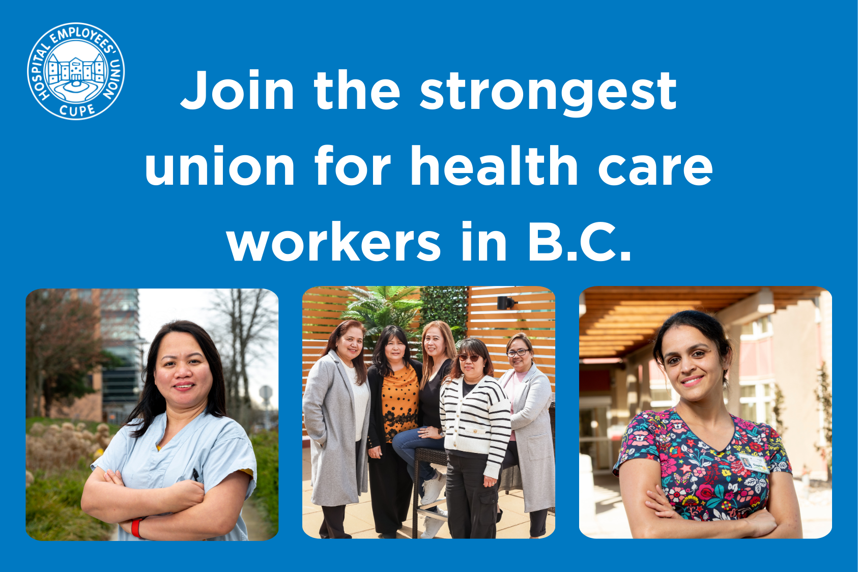 Join the strongest union for health care workers