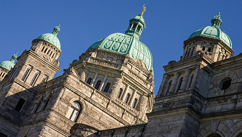 BC Legislature Roofs