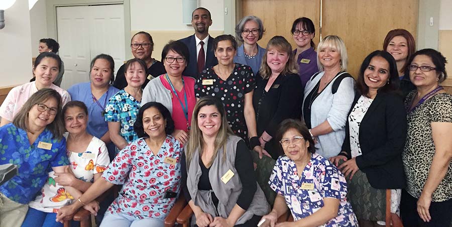 Care Aides with Ravi Kalon and Rashna Singh and Jennifer Whiteside HEU