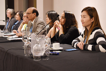 Five BC NDP MLAs were welcomed as guests at the conference that day to hear the presentations: