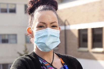 Member story nursing assistant outside hospital