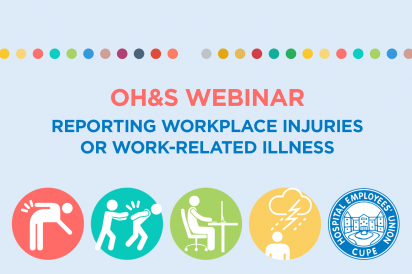 Reporting work related injuries and illness webinar