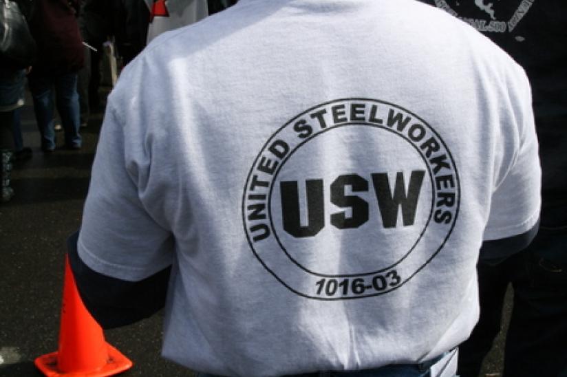 rally HEU #wiunion #weareone #xborder rally wisconsin trade union Peace Arch