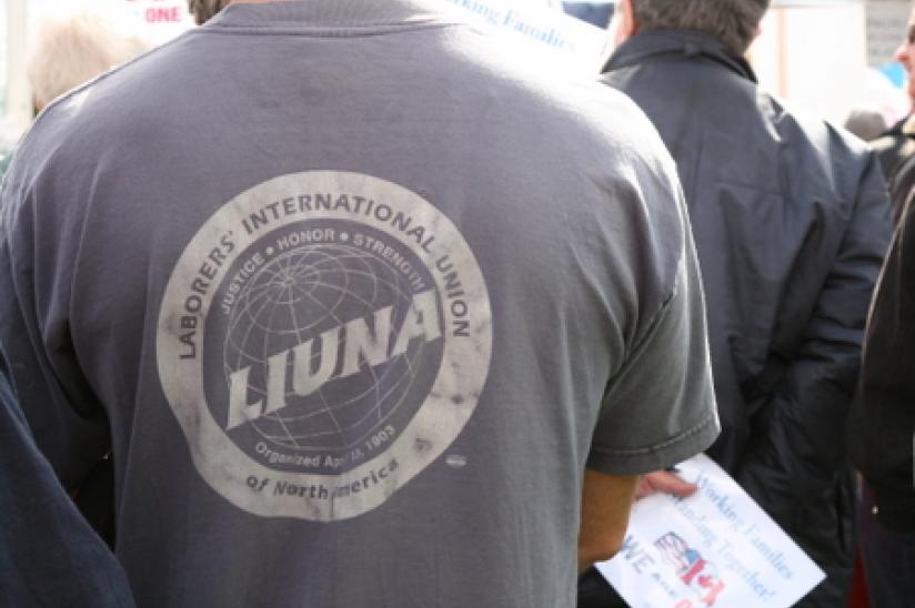 rally HEU #wiunion #weareone #xborder rally wisconsin trade union Peace Arch