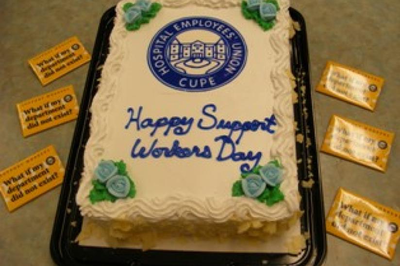 Tofino-Support Workers' Day cake