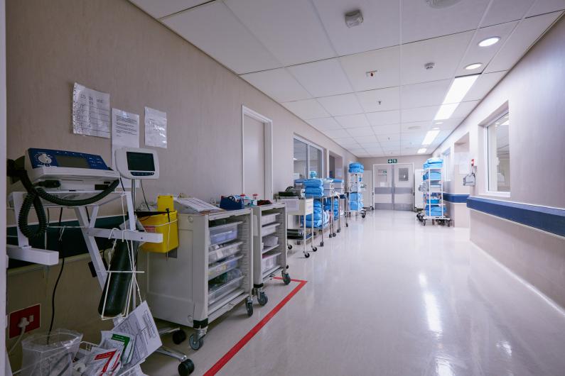 Hospital hallway