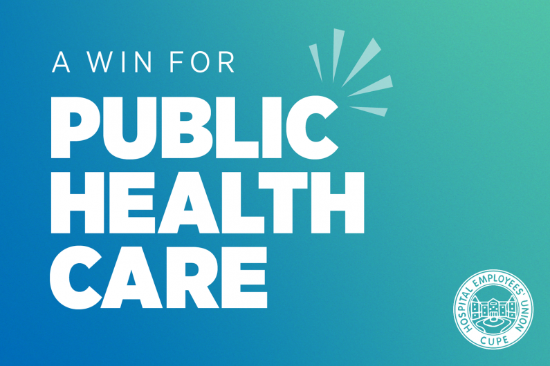 Win for Public Health Care